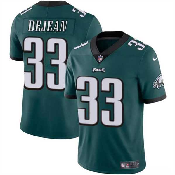 Men & Women & Youth Philadelphia Eagles #33 Cooper DeJean Green 2024 Draft Vapor Untouchable Limited Stitched Jersey->philadelphia eagles->NFL Jersey